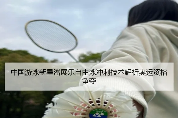 中国游泳新星潘展乐自由泳冲刺技术解析奥运资格争夺